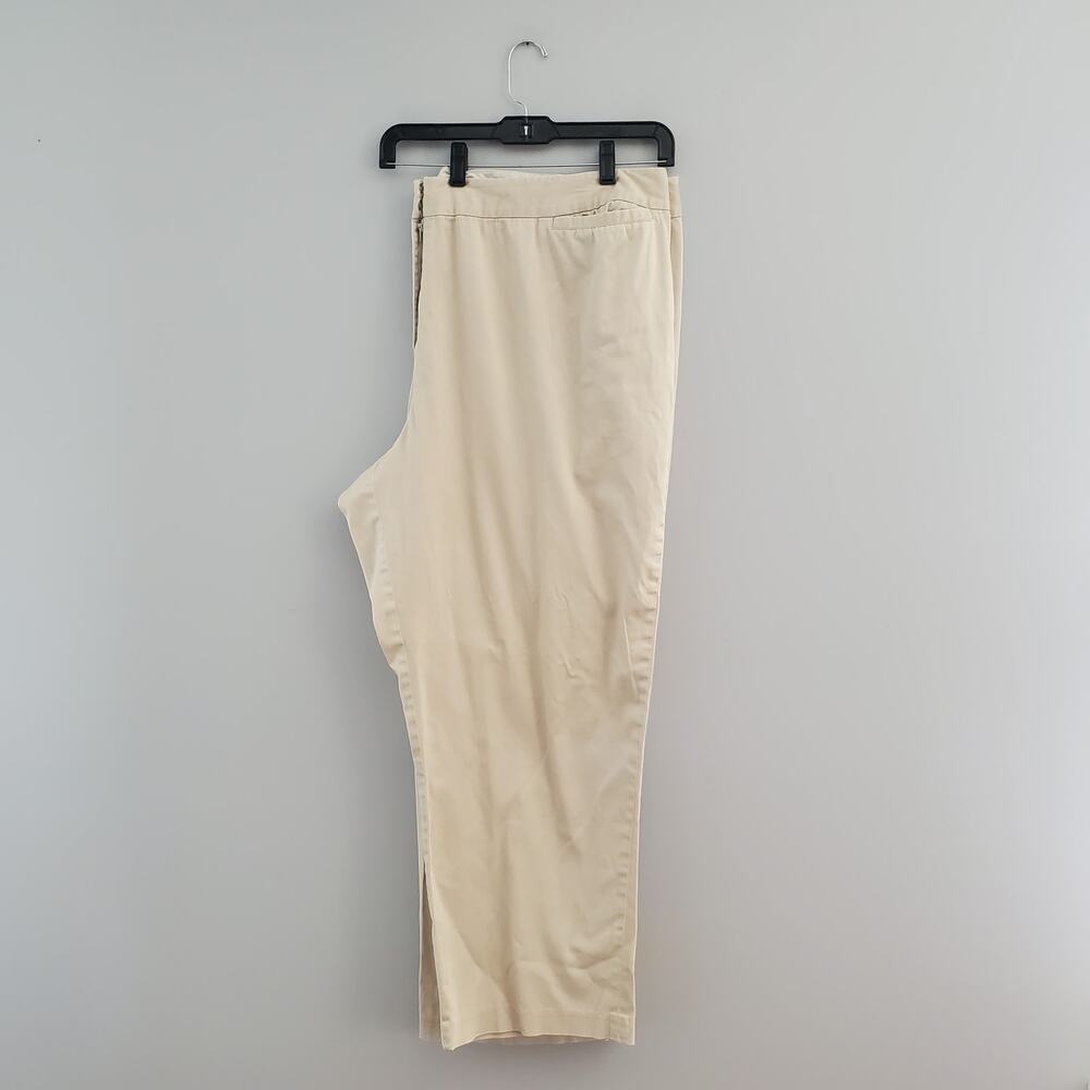 Lane Bryant Women's Khaki Pants Trousers 28 Average